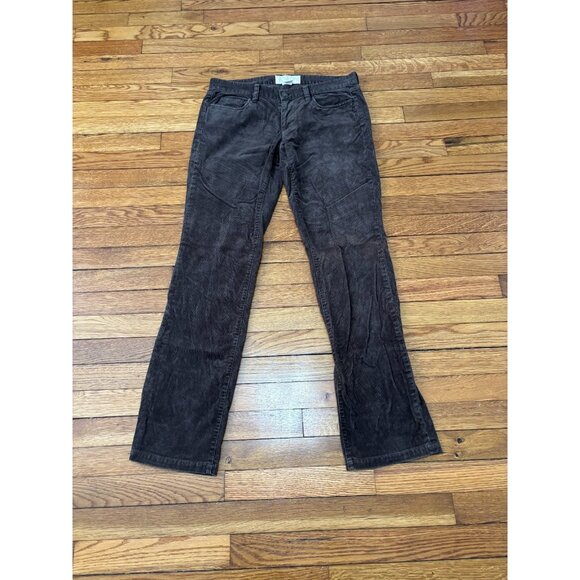 J. Crew Pants - J. Crew Womens Matchstick Corduroy Pants Sz 29R 31x31 Brown Straight Leg Cotton